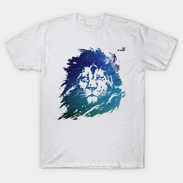 Astro Lion T-Shirt by IamValkyrie